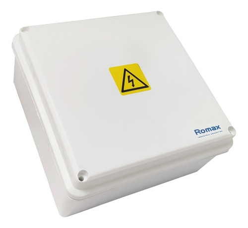 Caja Estanca Exterior Ip 65 Romax 15x15x8 Color Blanca 