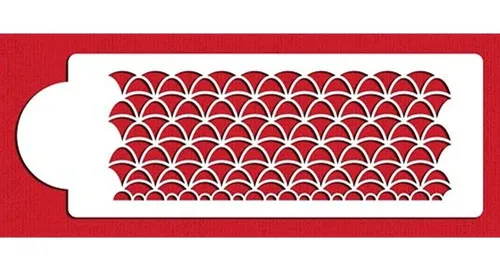 comprar Art Deco Cake Stencil Side C497 By Designer Stencils