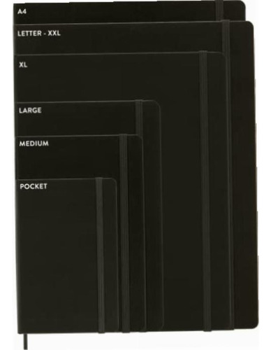 Moleskine Classic Dotted Paper Notebook, Hard Cover And Color Azul Zafiro