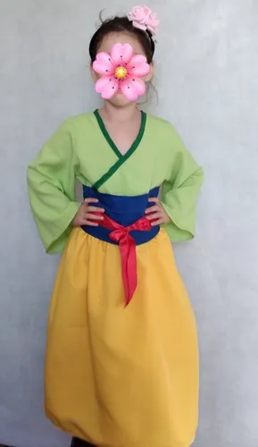 Vestido mulan niña hotsell