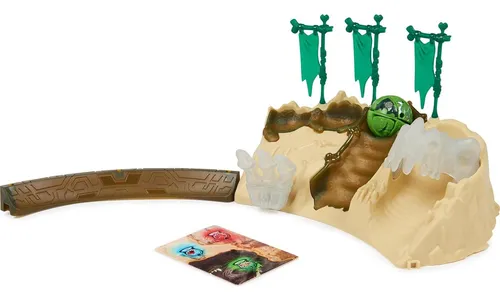 Conjunto De Entrenamiento Bakugan Spin Master Titanium Trox