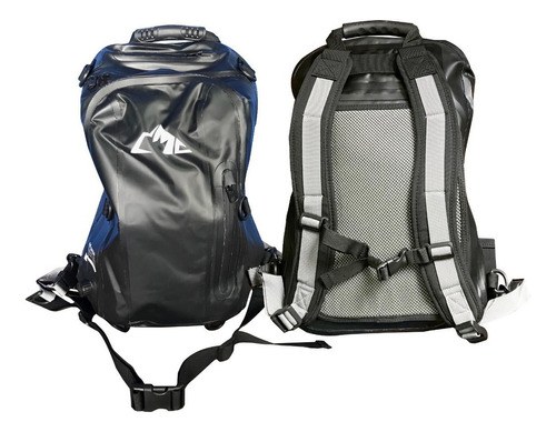 Mochila Bolso -100%estanco -water Proof Bag-roan Color Negro Diseño De La Tela Pvc