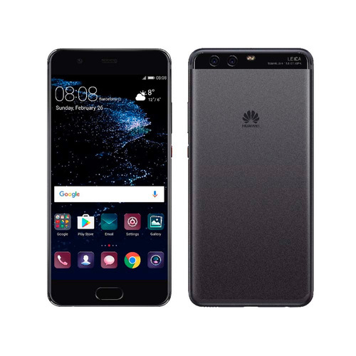 Smartphone Celular Huawei P10 5,1p 20mpx Liberado Negro