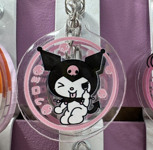 Llavero Kuromi Circular