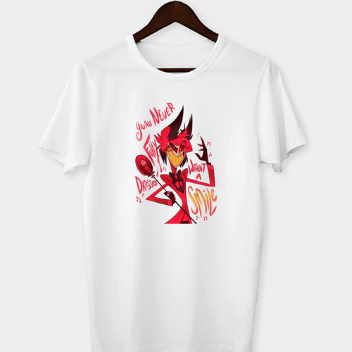 Remera Hazbin Hotel Alastor Angel Dust Vaggie Charlie