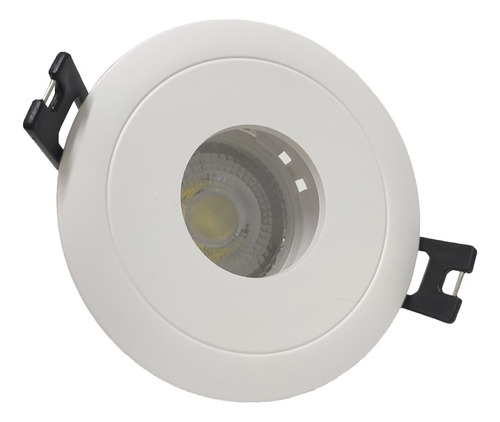 Lampara Spot Embutir Aro Dicro Angulo Cerrado Led Macroled Color Blanco