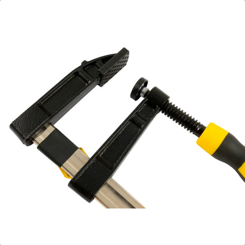 Kit 3 Grampos P/ Carpinteiro Tipo F Sargento 200x80mm 8 Pol