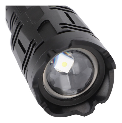 Linterna Led Superbrillante Con Pantalla Digital Lcd Usb