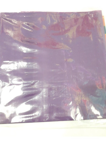 Mantel De Plastico Liso Violeta 120x180cm