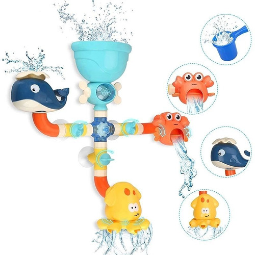 Juguete De Baño Para Bebe Niños Juego De Rociador De Agua