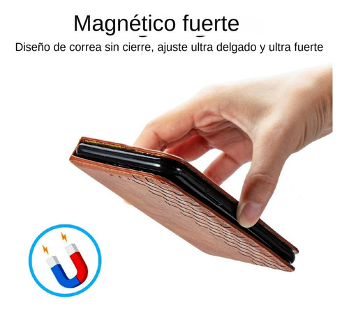 Funda De Piel Para Samsung A03 A13 A23 A33 A53 A73 A12 A22 A32 A52, Moderna Funda Magnética A Cuadros Con Ranura Para Tarjetas