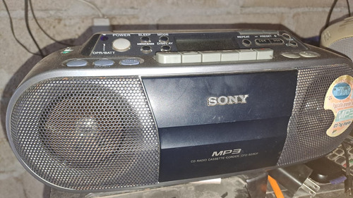 Radiograbadora Sony Cfd-s03cp Gris (Usado)
