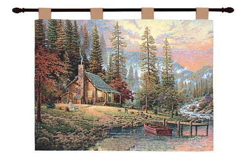 Manual Thomas Kinkade - Colgante De Pared De 26.0 X 35.8in, 