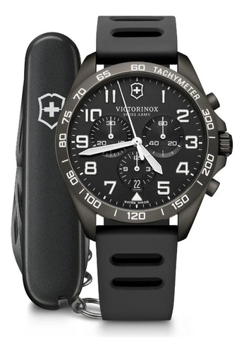 Reloj Victorinox Fieldforce Sport Chrono Con Navaja 241926.1