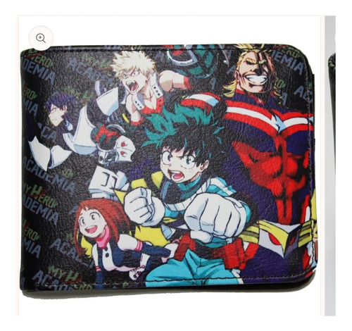 My Hero Academia Anime Billetera Oficial Cuerina 