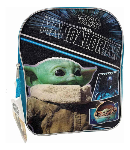 Star Wars The Child Baby Yoda Mini Mochila Frontal Lisa...