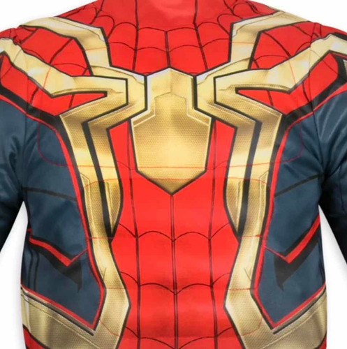 Imagen 8 de 10 de Hombre Araña Spiderman Disfraz Reversible Talla 7-8 Disney