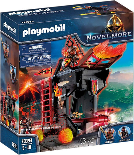 Playmobil Novelmore 70393 - Fortaleza Movil Bandidos Burnham