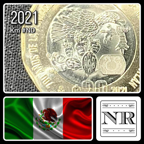 México - 20 Pesos - Año 2021 - N #305469 - Tenochtitlán