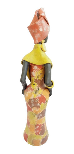 Imagem 4 de 5 de Bonecas Negras Blusa E Saia Artesanato Alto Do Moura Caruaru