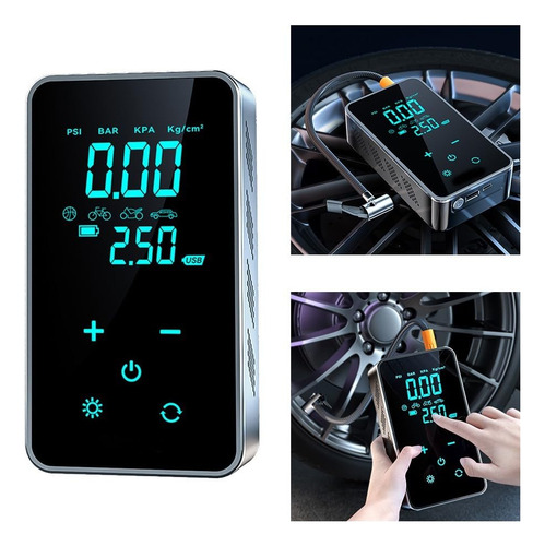 Mini Compresor De Aire Mini Inflador Portátil De Neumáticos
