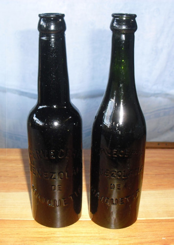 Imagen 4 de 6 de Botellas Maiquetia Tercios Distintos Antiguas De Coleccion