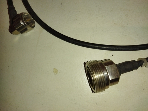 Cable Coaxial De 1,5 Mts Para Conector Din Grande Y Pequeño