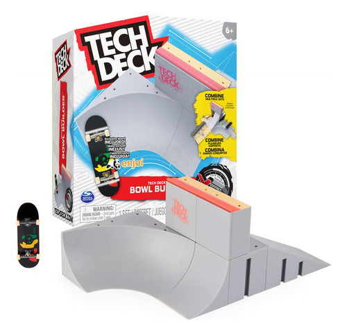 Tech Deck Bowl Builder X-connect Park Creator - Juego De Ra.