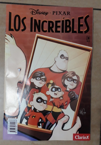 Revista Los Increibles. Disney Pixar N°3  (c12)