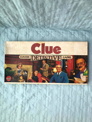 Jogo Clue Em Espanhol Completo Raro Tabuleiro Couro Detetive (Usado)