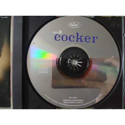 Joe Cocker Cd The Best Of V (Usado)