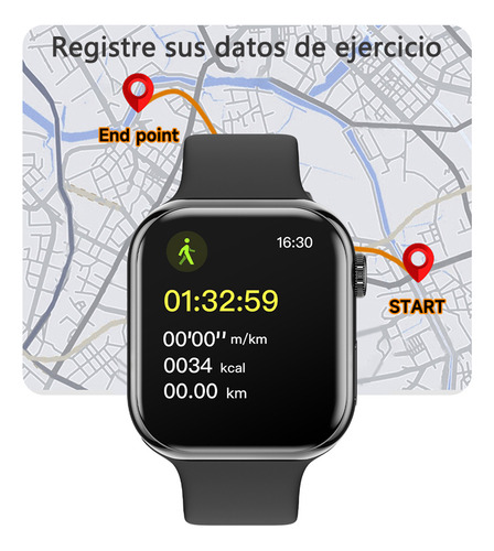 Reloj Inteligente Seguimiento Gps Llamada Bluetooth Reloj Ip