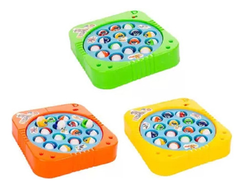 Pega Peixe Quadrado Com 15 Peixes