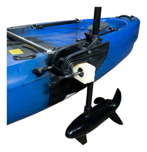 Kayak Pesca + Motor + Remo + 2 Porta Cañas + Asiento Magic