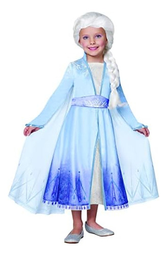 Disfraz De Elsa Frozen Para Niños Spirit Halloween Deluxe, T