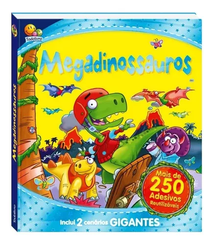 Dinossauros: Livro com joguinhos