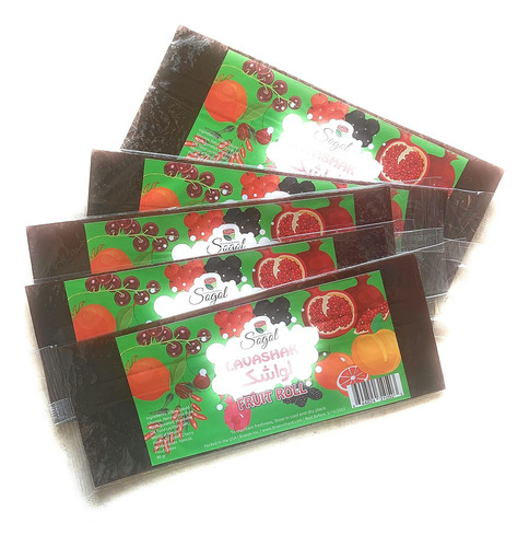 Lavashak Snack Roll, Bocadillo De Frutas, 5 Unidades. ,