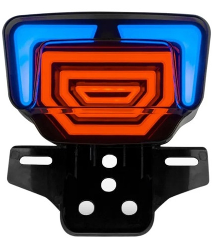 Luz Led Trasera Tercer Stop Freno Para Moto 