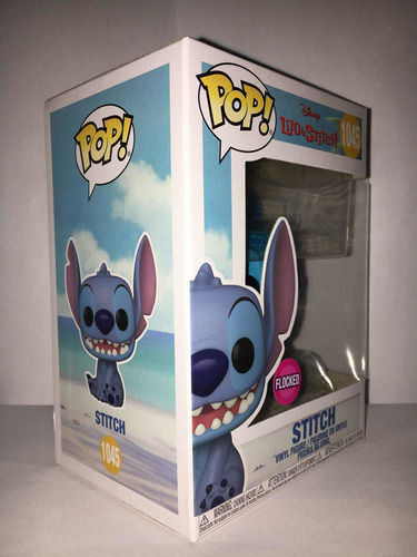 Funko Pop Disney Lilo Y Stitch Flocked Seated Stitch 1045