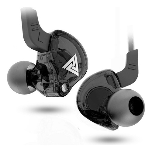 Audífonos Inear Gamer Qkz Ak6 Hifi Monitor Auricular Estudio