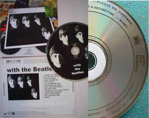 Beatles With The Beatles Cd Somewax Holografico