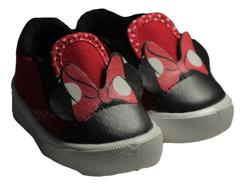 Zapatillas Minnie Mouse Mickeymouse Orejita Infantil Disney 