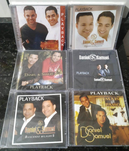 6 Playback Daniel E Samuel Mais Um Passo, Para Gloria De Deu (Usado)