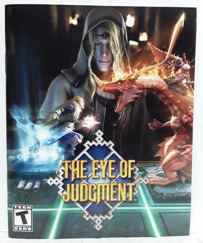 The Eye Of Judgment Ps3 Com Manual E Arte Interna, Novo