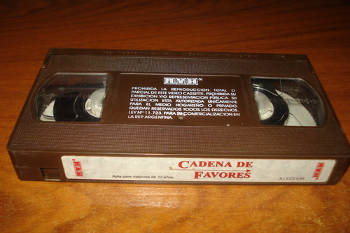 Vhs Cadena De Favores ( Pay It Forward, Jon Bon Jovi) (Usado)