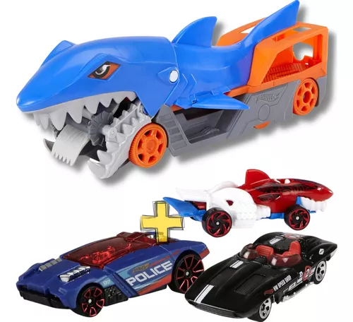 Pista Hot Wheels Guincho Tubarão Com Carrinho - Mattel Gvg36