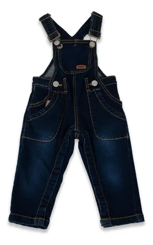 Jardinera Baby Niño Denim Pillin