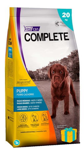 Alimento Vitalcan Complete P/cachorro R/med Y Gran + Obseq.