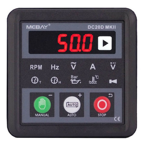 Mebay Dc20d Mkii Modulo Controlador Planta Electrica 