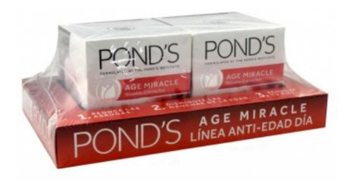 Crema Pond´s Age Miracle Antiedad Día Empaque Con 2 Frascos 